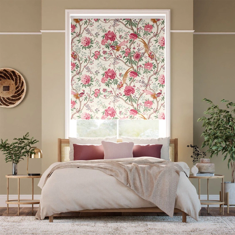 Roller Blinds with floral prints
